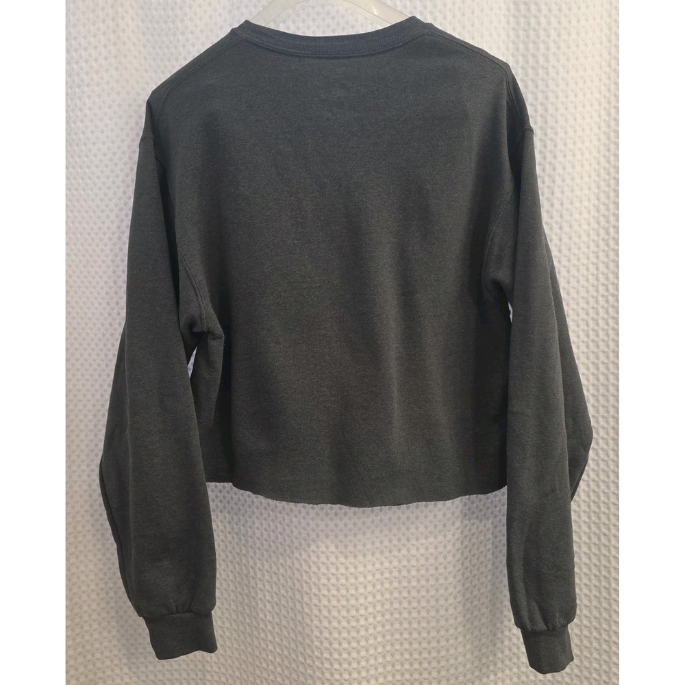 Trumpkin Make Halloween Great Again Grey Crop Top Funny Pumpkin Size Medium - Picture 6 of 7